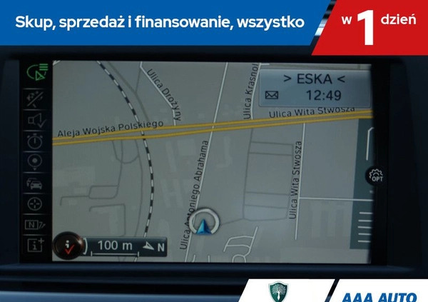 BMW X1 cena 100001 przebieg: 82808, rok produkcji 2016 z Goleniów małe 436